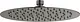 Genebre R6511052 Round Shower Head 25 cm, Matte Grey, Spanish Import - Image 1