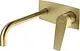 Ginebri Chloe 69132345166 Concealed Basin Mixer, Matte Gold, 21 cm Spout, Imported Spanish