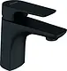 Genebre Coral 64130324166 Short Basin Mixer, Black - Image 1