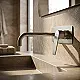 Ginebri Chloe 69132345166 Concealed Basin Mixer, Matte Gold, 21 cm Spout, Imported Spanish - Image 1