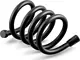 Al Manar For You PVC Shower Hose, 1.50 cm, Black - Image 1
