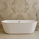 Red Sea Hapi Seamless Bathtub 170 × 80 cm with Panels, White - Image 2