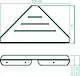2-Tier Corner Shelf Set, 304 Stainless Steel 2co-01-01s, Black - Image 2