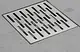 Alpha Long SD LS15 Stainless Steel Floor Drain Cover 15 × 15 cm - Image 1