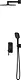 Teska AD 4086 Concealed Set, 2 Outlets, Black - Image 2