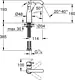 Grohe Essence Medium Basin Mixer, Height 19 cm, 24176KF1, Matte Black - Image 4
