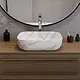 Sanipure Vega Calacatta Countertop Basin, 46 cm - Image 2