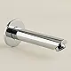 Moravia S 26 C Circular Concealed Lower Outlet, Glossy Chrome, 16 cm with Cover - Image 2