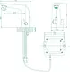 Duravit 1140000E10 Infrared Sensor Basin Mixer, Chrome - Image 4