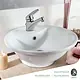 Ideal Standard Independent Oval Countertop Basin, White, 50 cm - Image 4