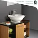 Ideal Standard Independent Oval Countertop Basin, White, 50 cm - Image 5