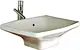Ideal Standard Independent Rectangular Countertop Basin 60 cm — White - Image 1