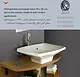 Ideal Standard Independent Rectangular Countertop Basin 60 cm — White - Image 4