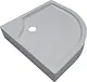 Ideal Standard G8547 Corner Shower Tray 80 × 80 × 17.5 cm with Side Panel - Image 1
