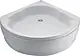 Ideal Standard Super Shower Corner Shower Tray G8766 with Panel, 90 × 90 × 17 cm - Image 1