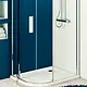 Ideal Standard Ultra Flat Shower Tray G8416, 80 × 80 × 4.7 cm, 9 cm Corner Drain - Image 2