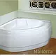 Duravit Mallorca Jacuzzi 130 × 130 cm, 1-Motor System (8 Water Jets), with Waste, Panels and Frame, Chrome - Image 1