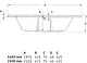 Duravit Tampa Jacuzzi 150 × 150 cm, 1 Motor 8 Water Jets, with Waste, Sides, and Frame, Chrome - Image 3