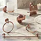 Infinity Accessories Set IN-170BIG-RG, Glossy Rose Gold - Image 3