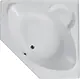 Ideal Standard Contour G9085 Jacuzzi 135 × 135 cm, Standard System (8 Air Jets), Chrome Waste, Panels & Frame - Image 2