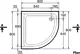 Ideal Standard G8685 Corner Shower Tray 80 × 80 cm - Image 3