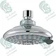Kludi RAK RAK44002 Circular ABS Overhead Shower Head, 12 cm, Chrome - Image 1