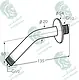 Kludi RAK RAK45001 Concealed Upper Shower Outlet 13 cm with Trim, Chrome — UAE Made - Image 2