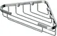 Ideal Standard Corner Bath Soap Dish, Chrome, A9105AA - Image 1