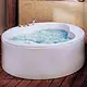 Ideal Standard Island G9100 Round Jacuzzi 180 cm, Combi 20 Electronic System, Chrome Jets, includes Drain, Panels and Frame - Image 1