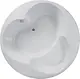 Ideal Standard Island G9100 Round Jacuzzi 180 cm, Combi 20 Electronic System, Chrome Jets, includes Drain, Panels and Frame - Image 2
