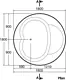 Ideal Standard Island G9100 Round Jacuzzi 180 cm, Combi 20 Electronic System, Chrome Jets, includes Drain, Panels and Frame - Image 3