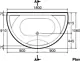 Ideal Standard Smile G9029 Jacuzzi 180 × 105 cm, Standard 8 Air Pressure System, Includes Chrome Jets, Drainage, Panels and Frame - Image 3