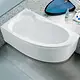 Ideal Standard Surf Left Jacuzzi G9131 160 × 90 cm, New Combi 18 System and Chrome Jet Set, Includes Drain, Panels and Frame - Image 1