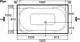 Ideal Standard Copacabana G9089 Jacuzzi 185 × 105 cm, Combi 20 Electronic System, Jet Set, Jacuzzi Handle, Drain, Panels and Frame - Image 3