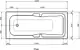 Ideal Standard Sofia G7307 Jacuzzi 160 × 70 cm, Standard System 8 Air Jets, Chrome Jets, includes Waste, Panels and Frame - Image 3