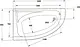 Duravit Marina Jacuzzi Bathtub, 160 × 90 cm, 2 Motor System, 8 Water Jets and 16 Air Jets, Chrome, Includes Drain, Overflow, Panels and Frame - Image 2