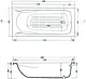 El Tib Super Paris Jacuzzi 160 × 70 cm, 1 Motor System, 8 Water Jets, Chrome, with Waste, Overflow, Panels and Frame - Image 5
