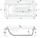 El Tib Super Paris Jacuzzi 160 × 70 cm, 2 Motors System, 8 Water Jets & 16 Air Jets, Chrome, with Waste, Overflow, Panels and Frame - Image 5
