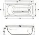 El Tib Super Paris Jacuzzi Bathtub, 170 × 75 cm, 2 Motor System, 8 Water Jets and 16 Air Jets, Chrome, Includes Drain, Overflow, Panels and Frame - Image 5