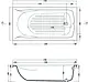 El Tib Super Paris Jacuzzi 170 × 80 cm, 1-Motor System (8 Water Jets), with Waste, Panels and Frame, Chrome - Image 5