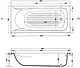 El Tib Super Paris Jacuzzi Bathtub, 180 × 80 cm, 1 Motor System, 8 Chrome Water Jets, Includes Drain, Overflow, Panels and Frame - Image 5