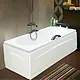 El Tib London Jacuzzi 180 × 80 cm, 2 Motors 8 Water Jets and 16 Air Jets Chrome with Waste, Overflow, Panels and Frame - Image 1