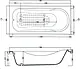El Tib Barcelona Jacuzzi 170 × 80 cm, 1-Motor System (8 Water Jets), with Waste, Panels and Frame, Chrome - Image 3