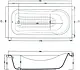 El Tib Barcelona Jacuzzi 190 × 90 cm, 2 Motors, 8 Water Jets, 16 Air Jets, Chrome - Image 4