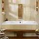 El Tib Roma Jacuzzi Bathtub, 170 × 70 cm, 2 Motor System, 8 Water Jets and 16 Air Jets, Chrome, Includes Drain, Overflow, Panels and Frame - Image 1