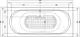 El Tib Roma Jacuzzi Bathtub 180 × 80 cm, 1 Motor System, 8 Water Jets, Chrome, with Waste, Overflow, Panels and Frame - Image 4