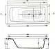 El Tib Madrid Jacuzzi Bathtub 150 × 70 cm, 1 Motor 8 Water Jets System, with Drain, Overflow, Panels and Frame, Chrome - Image 4