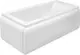 El Tib Tokyo Jacuzzi Bathtub 170 × 70 cm, 1 Motor System, 8 Water Jets, Chrome, with Waste, Overflow, Panels and Frame - Image 2