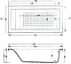 El Tib Tokyo Jacuzzi Bathtub 180 × 80 cm, 2 Motors System, 8 Water Jets and 16 Air Jets, Chrome, with Waste, Overflow, Panels and Frame - Image 4