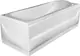 El Tib New Jersey Jacuzzi 170 × 70 cm, 2-Motor System (8 Water & 16 Air Jets), with Waste, Panels and Frame, Chrome - Image 2